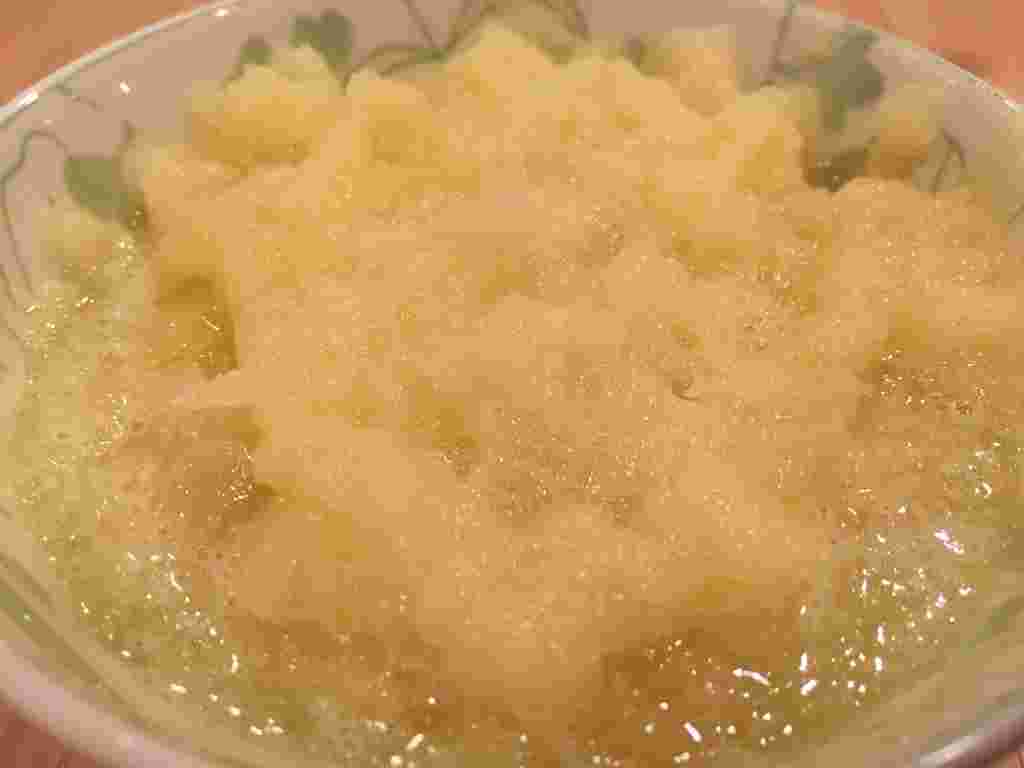 すりおろしりんごの画像