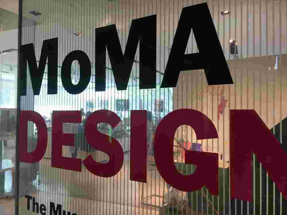 ニューヨーク近代美術館のMoMAデザインストアの入り口