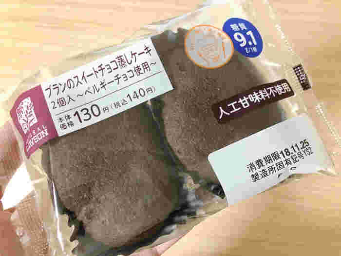 ブランのスイートチョコ蒸しケーキ