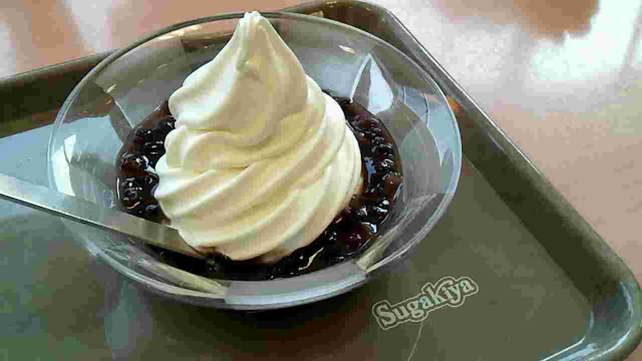 スガキヤのクリームぜんざいの紹介