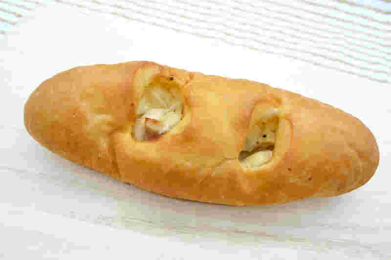 ごろっとじゃがいもとベーコンのパン