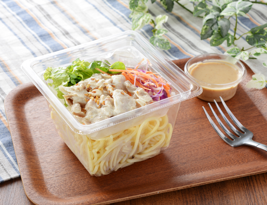 ローソンの豚しゃぶパスタサラダ