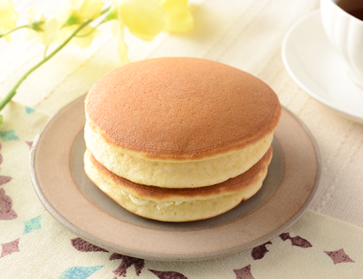 ふわふわホットケーキ