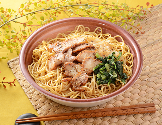 大盛！チャーシューパスタ