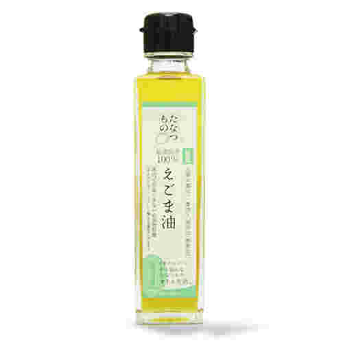 たなつもの「玉締め一番搾り国産えごま油」