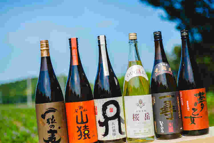焼酎の瓶