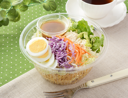 食物繊維入り!パリパリ麺のサラダ