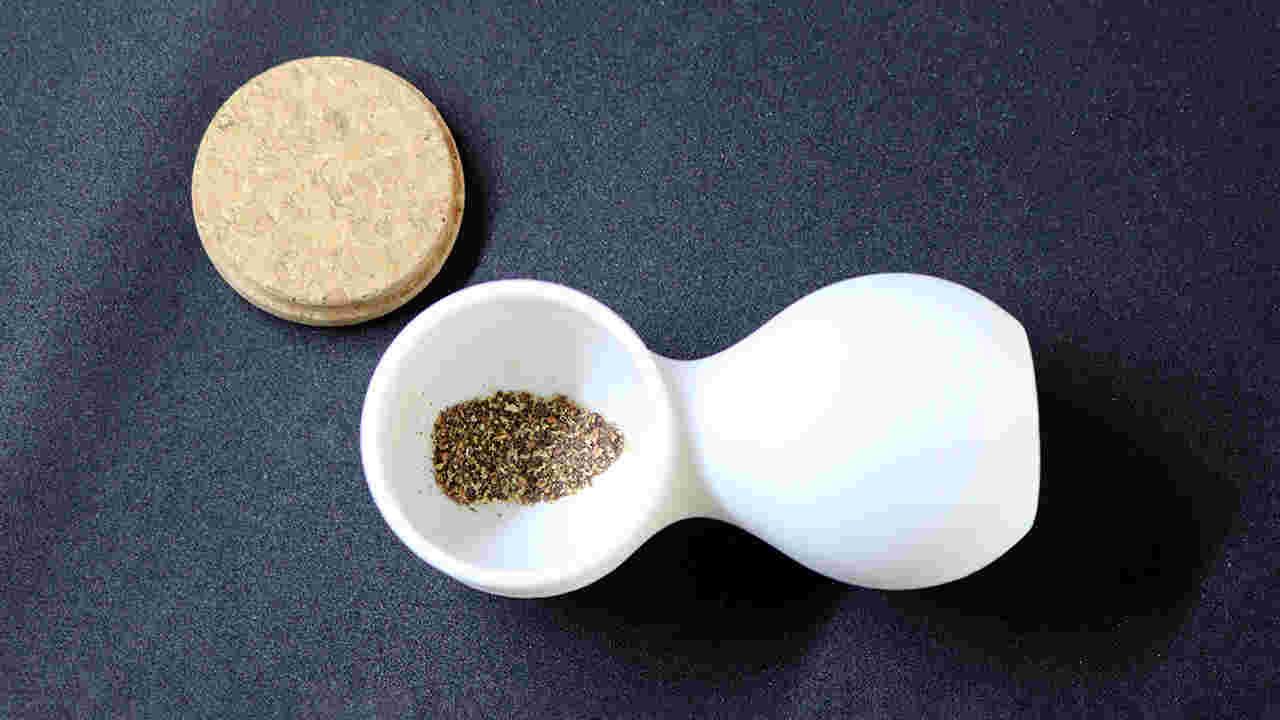 下鴨茶寮の粉菱油を出したところ