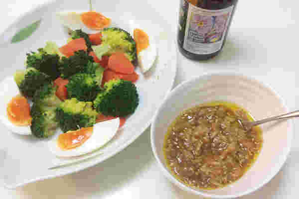 亜麻仁油のドレッシング