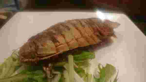 オオグソクムシの素揚げ