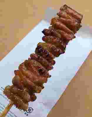 セブンイレブンの炭火焼鳥串皮タレ