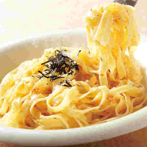 生パスタを使った料理