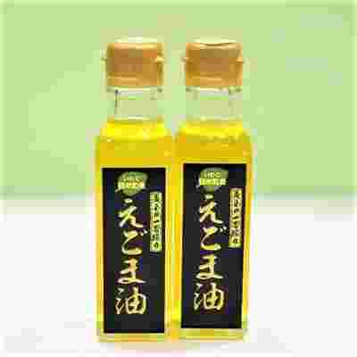 圧搾製法で作られたえごま油