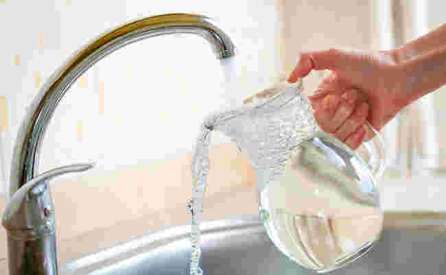 水道水を入れる画像