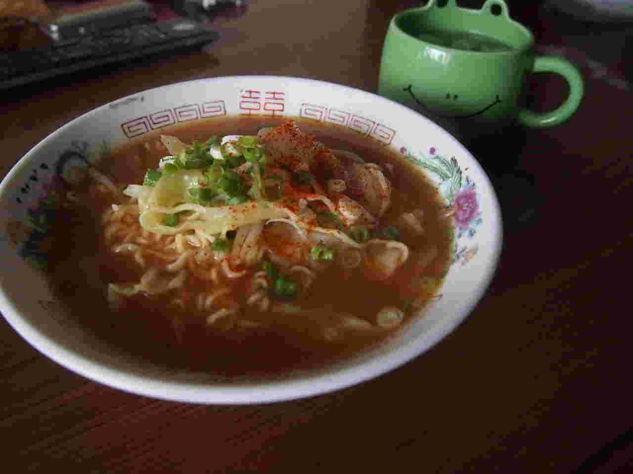 夜のラーメン