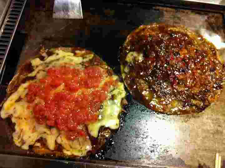 トマトかしみん焼き