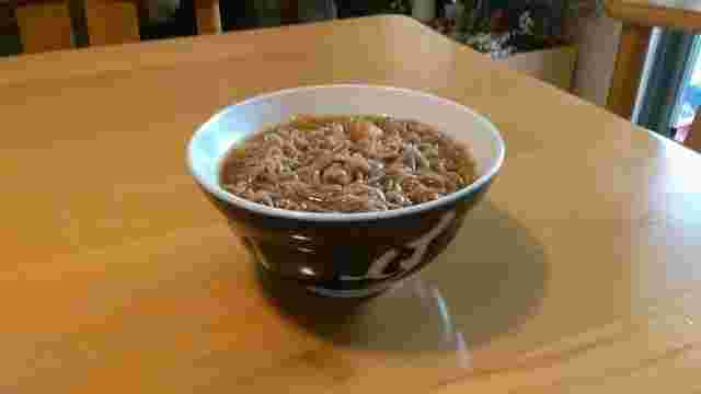 生麺食感の出来上がり