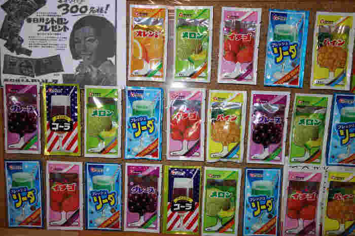 駄菓子屋で売られていた春日井シトロン（粉ジュースの素）