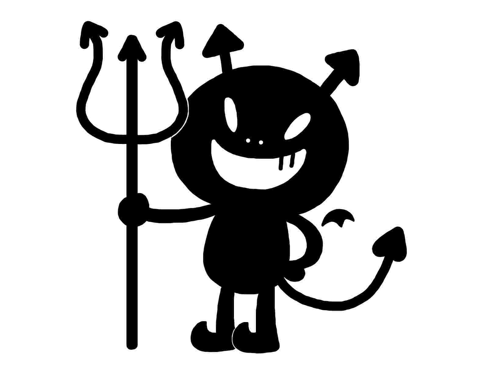 悪魔のイラスト