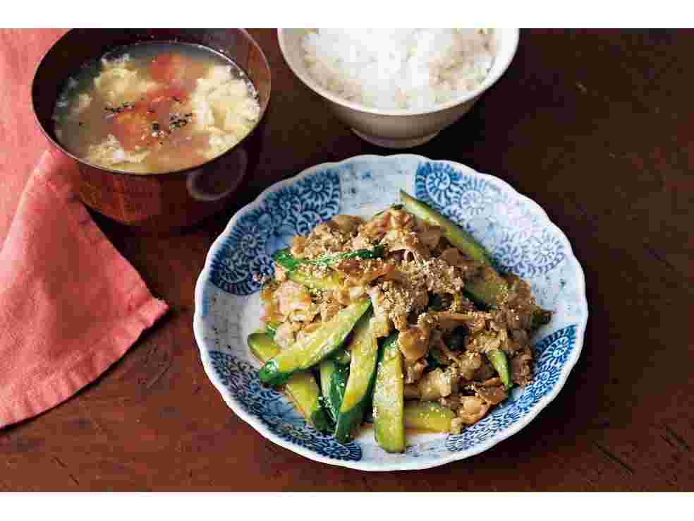 ささみを使った定食