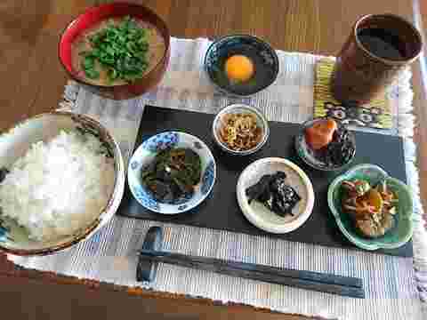 和食のおかずとヒノヒカリ