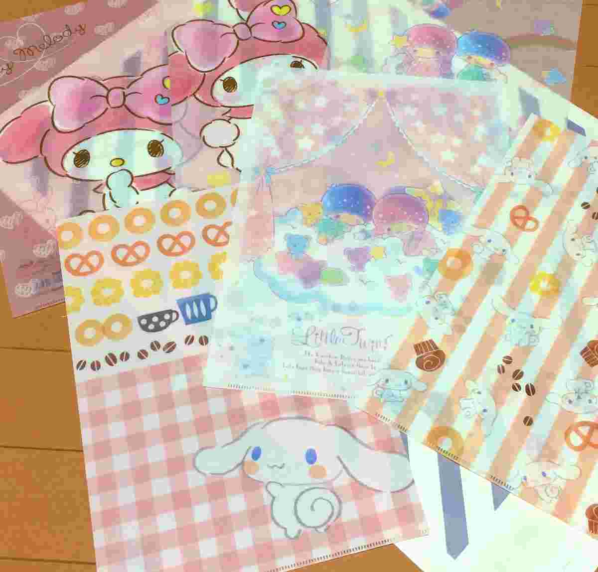 キャラクタークリアファイル