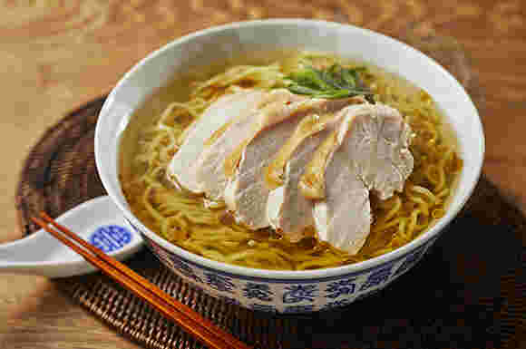 あごだしのラーメン
