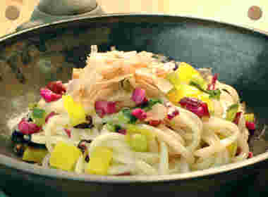 漬物うどん