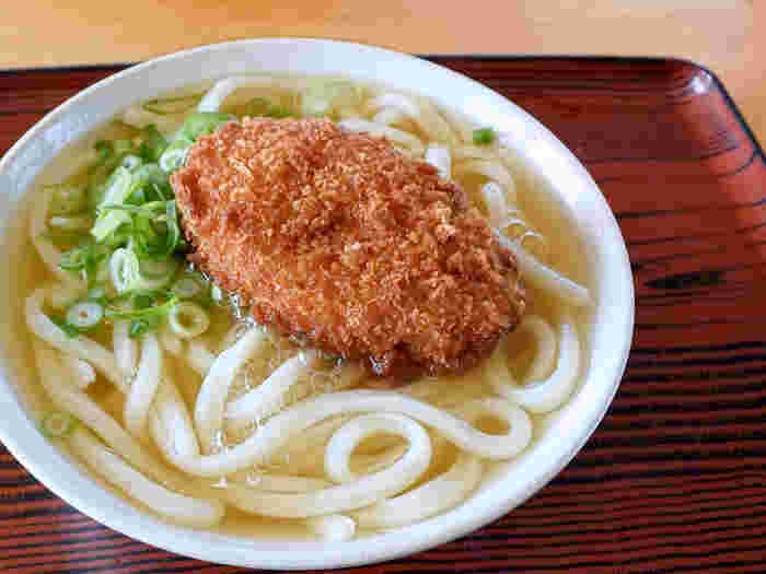 コロッケうどん