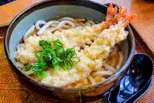 天ぷらうどん
