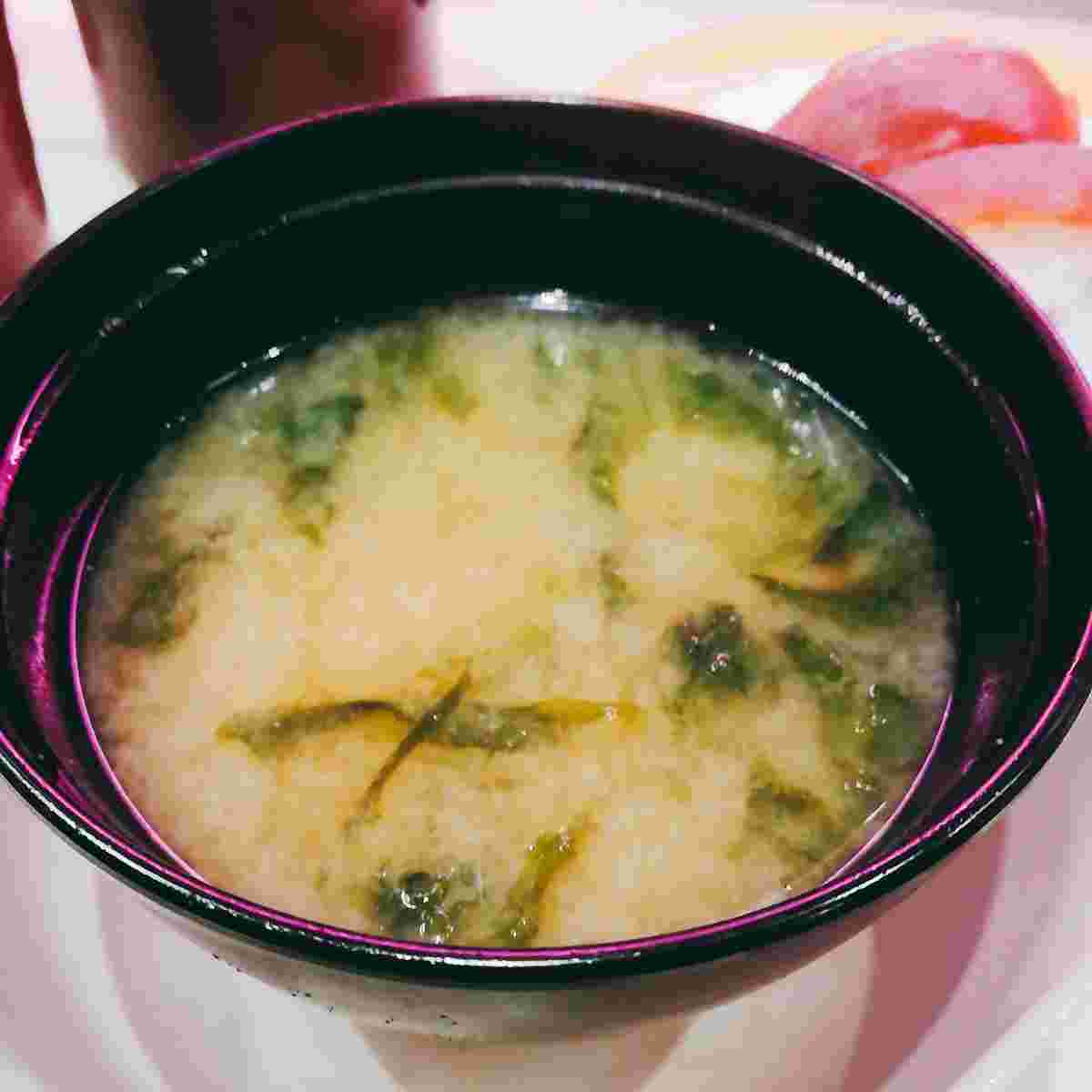 のりのシンプルな味噌汁