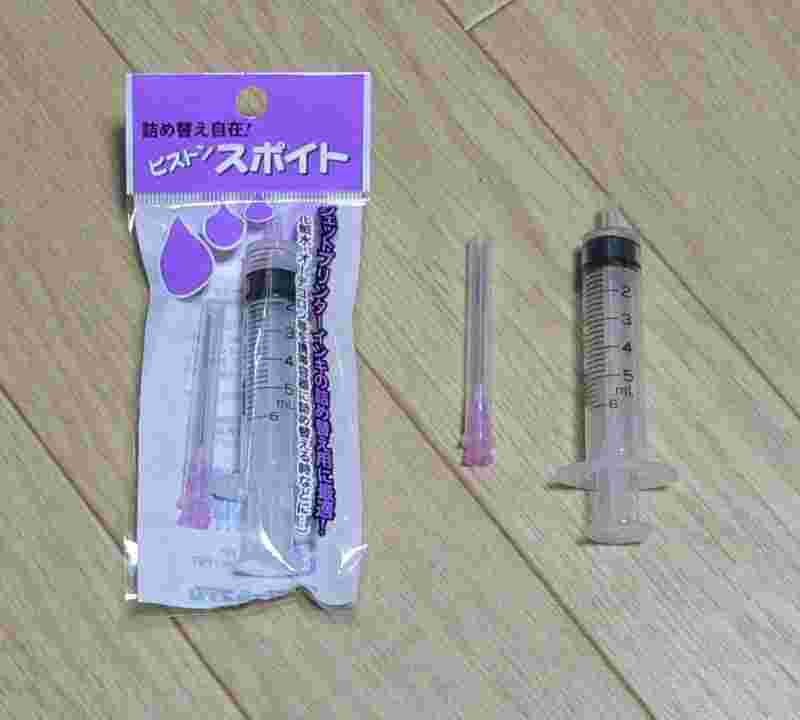 キャンドゥのピストンスポイト注射器タイプ