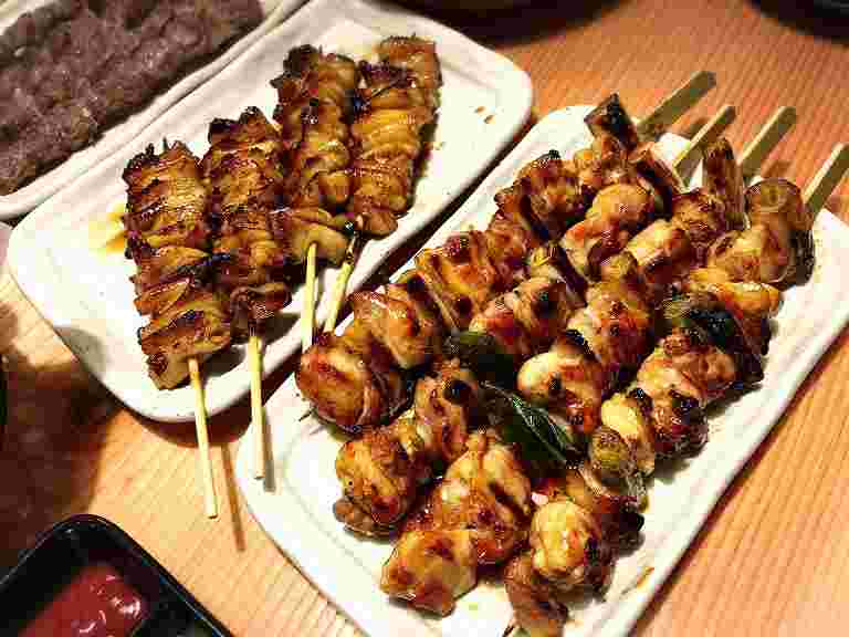 トリキ晩餐会で出てくる焼き鳥