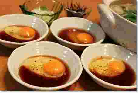 生卵のタレ4つ