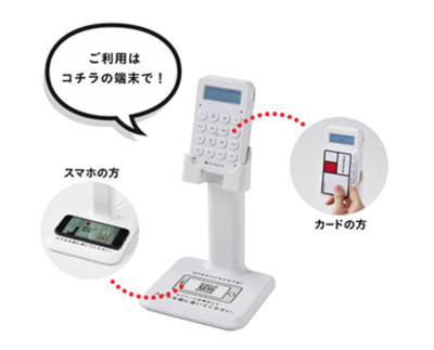 ほっともっとのチャージ機