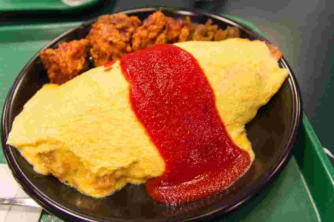 チャイニーズチキンオムライス