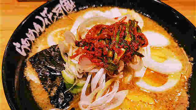 らあめん花月嵐のラーメン