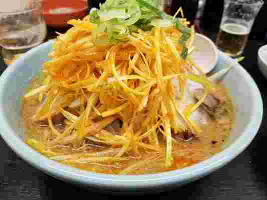 くるまやラーメンのラーメン