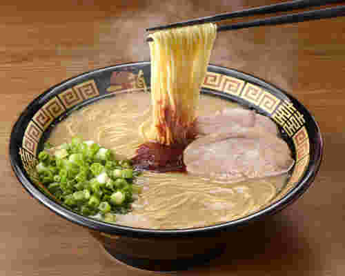 一蘭のとんこつラーメン