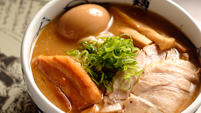 麺屋武蔵のらーめん