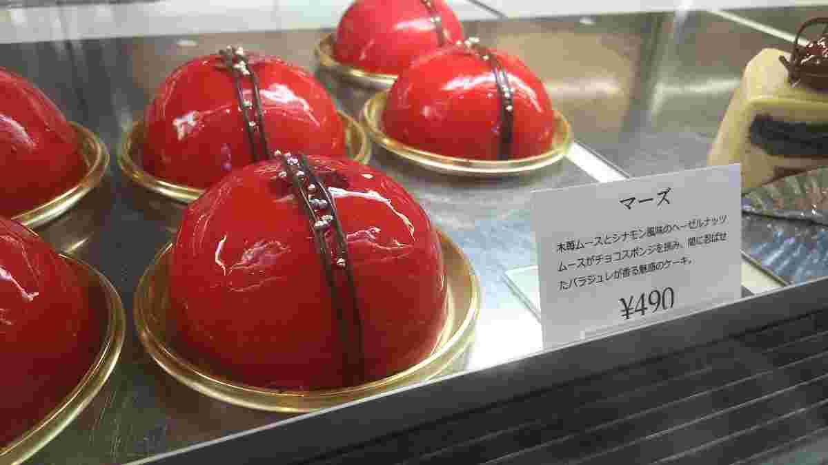 人気ケーキのマーズ