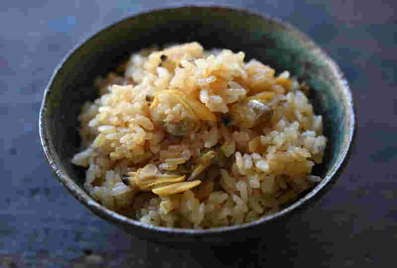 あさりの炊き込みご飯