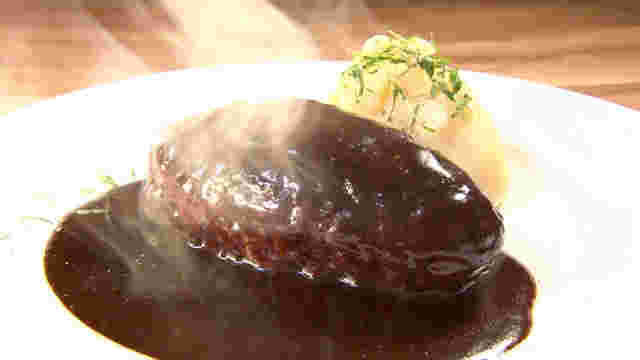 洋食おがた特製ハンバーグ