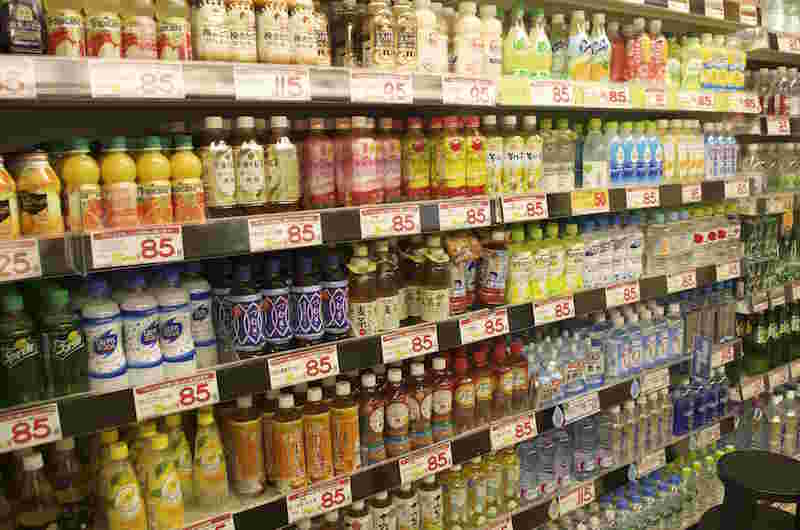 ジュースコーナー