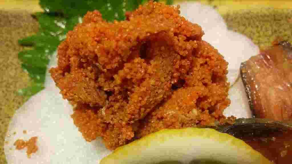 河豚の卵巣の糠漬け