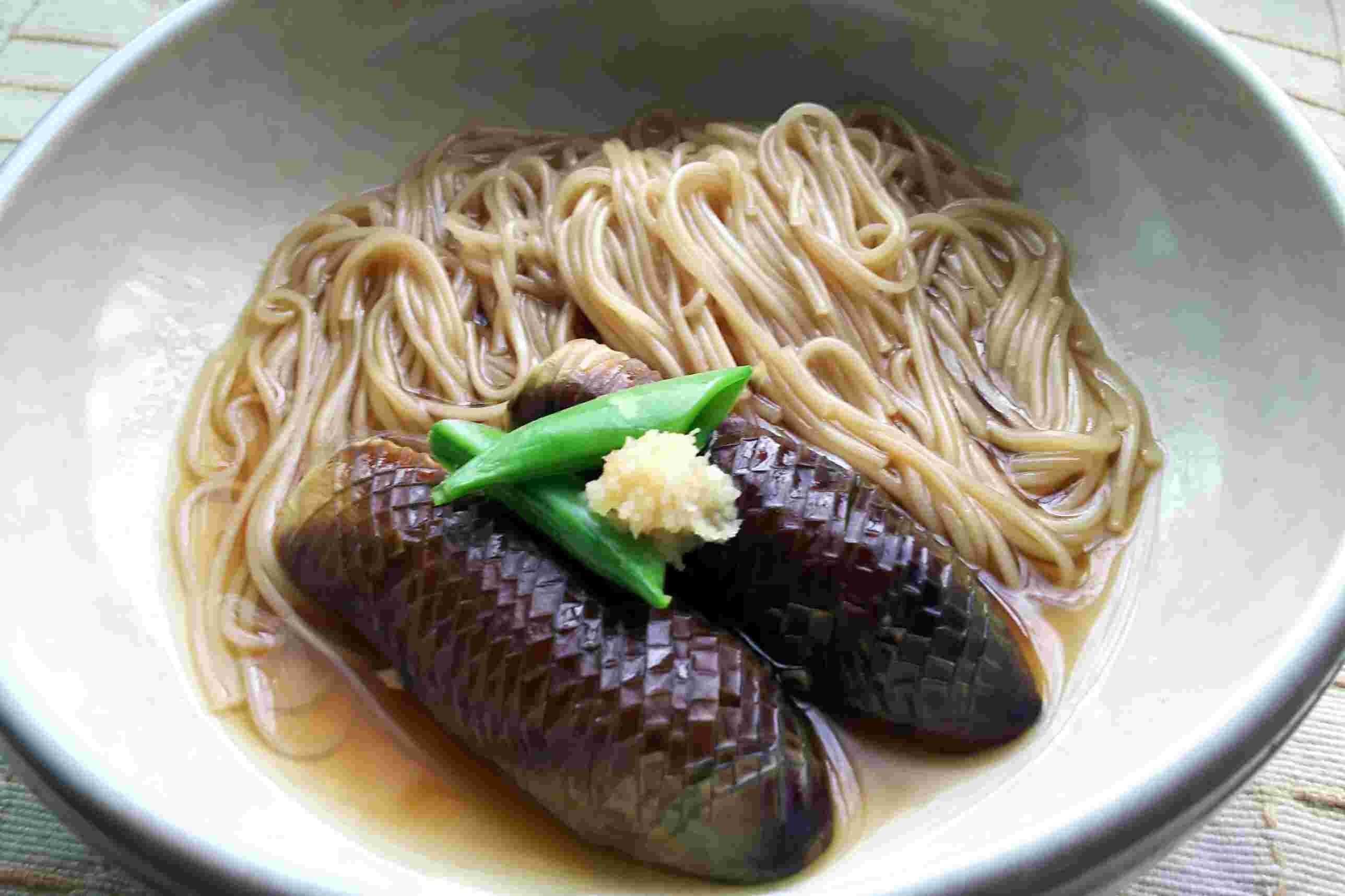 茄子そうめん