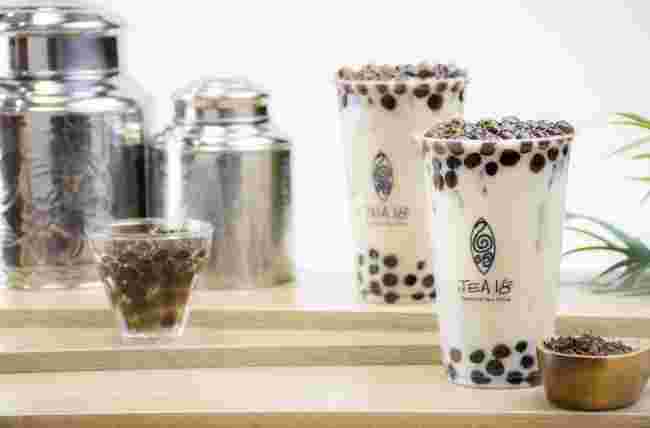 TEA18のタピオカドリンク