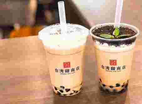 台湾甜商店のタピオカドリンク