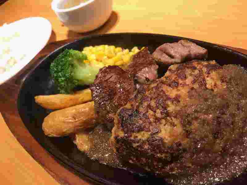 ステーキ宮のハンバーグ