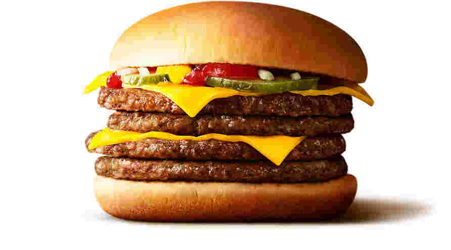 倍ダブルチーズバーガー